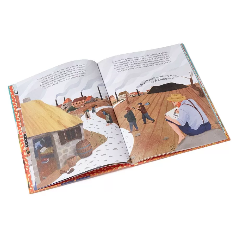 Libros para Explorar el Arte: La Mirada de Vincent van Gogh en la Tienda Infantil del Met