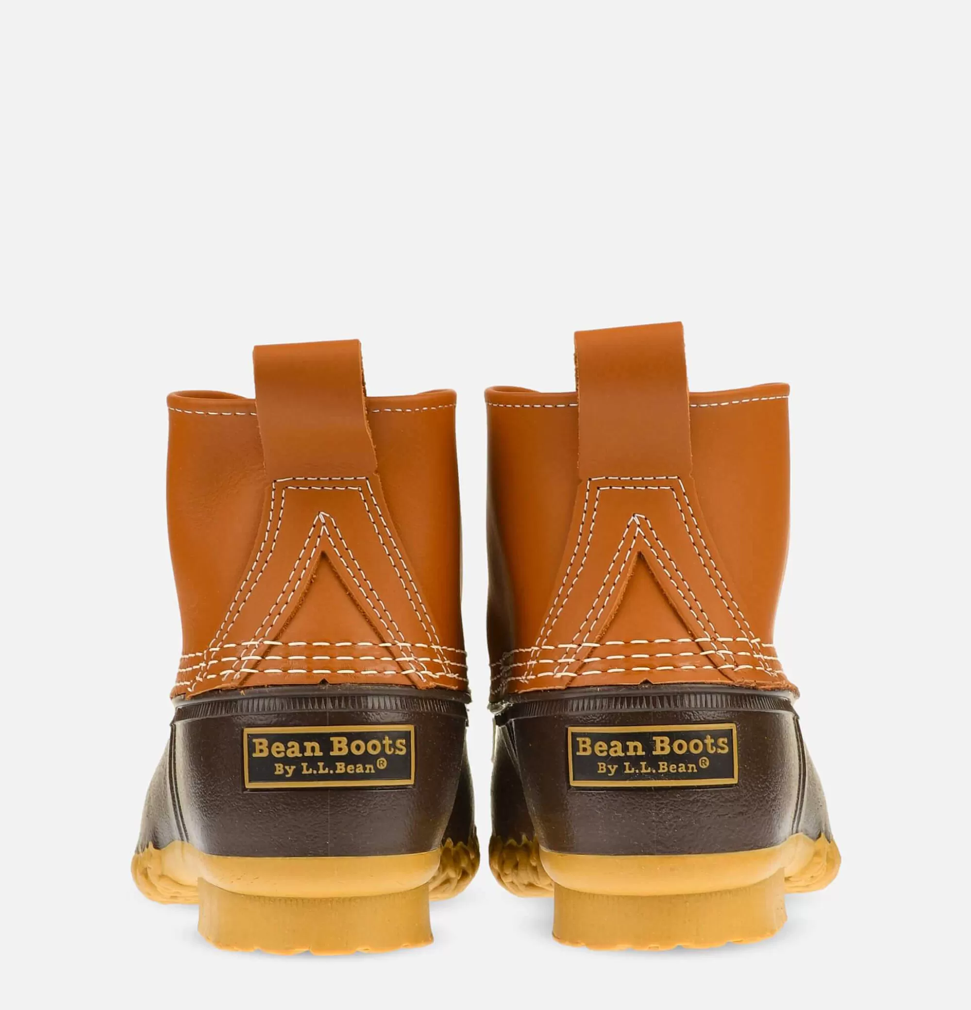 Botas LL Bean Impermeables para Mujer - Modelo Clásico de 6 pulgadas en Cuero Marrón Arena